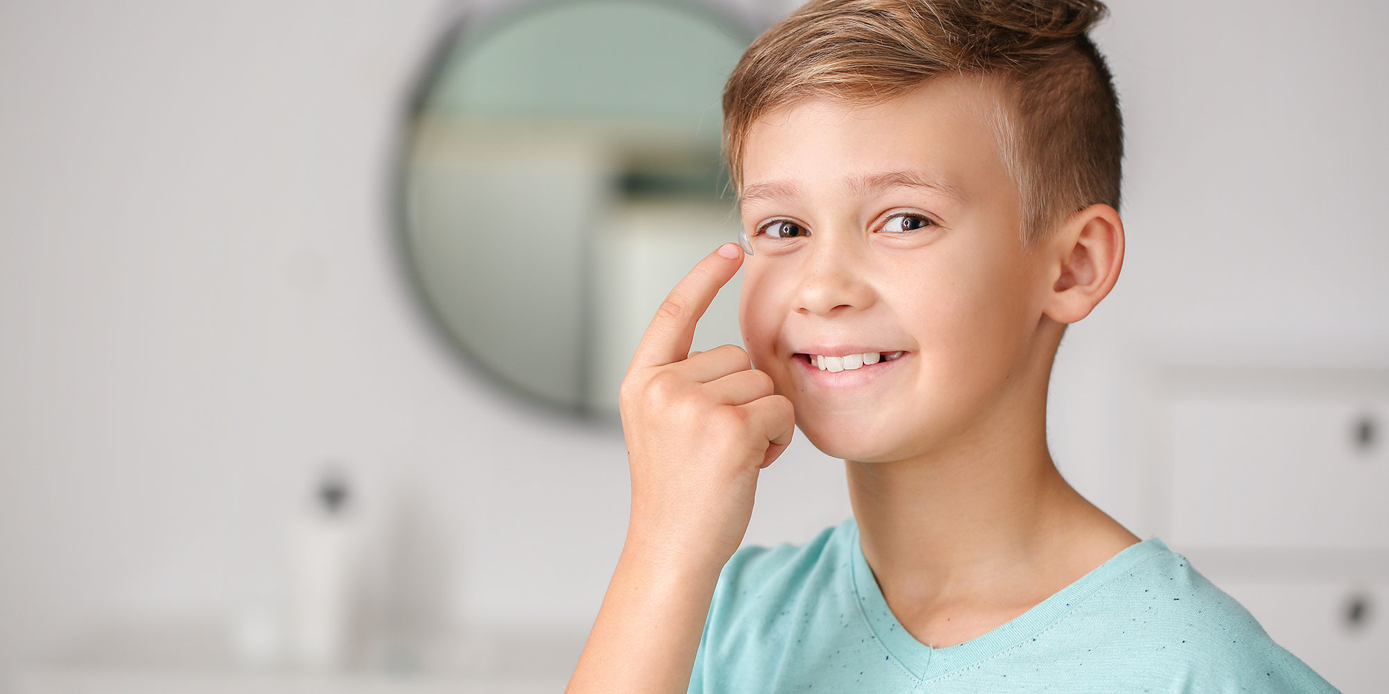 Les lentilles de contact pour enfants et adolescents